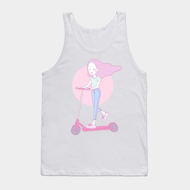 Scooter Girl Tank Top by By Leunu